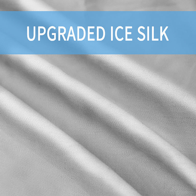 Premium U-Shape Summer Maternity Pillow for Expecting Mothers - Ice Silk Sleep Support