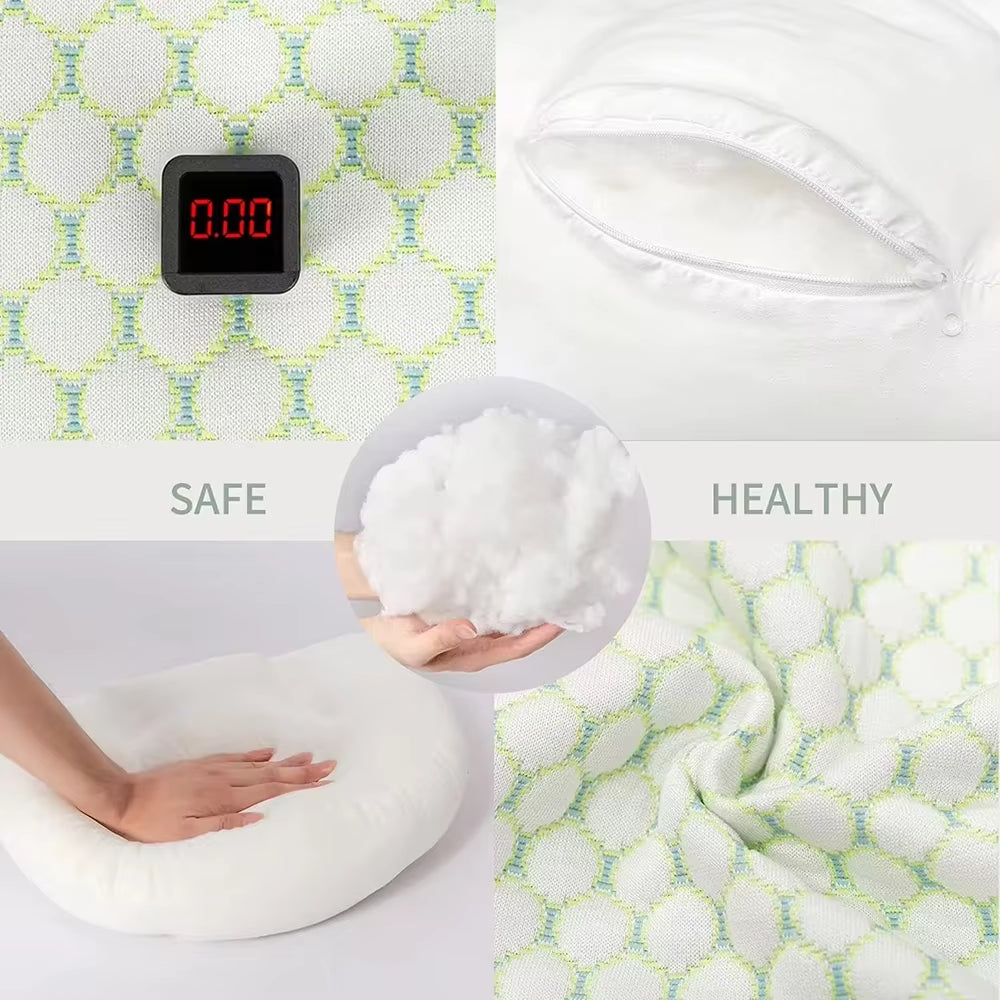 Premium U-Shaped Pregnancy Pillow for Enhanced Comfort and Support - Ideal for Maternity, Nursing, and Sleep.