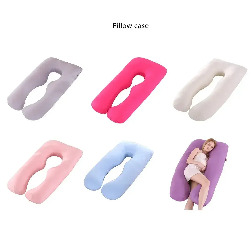 U-Shape Pregnancy Pillow - Enhanced Comfort for Expecting Mothers, Nursing Support, and Breastfeeding Cushion