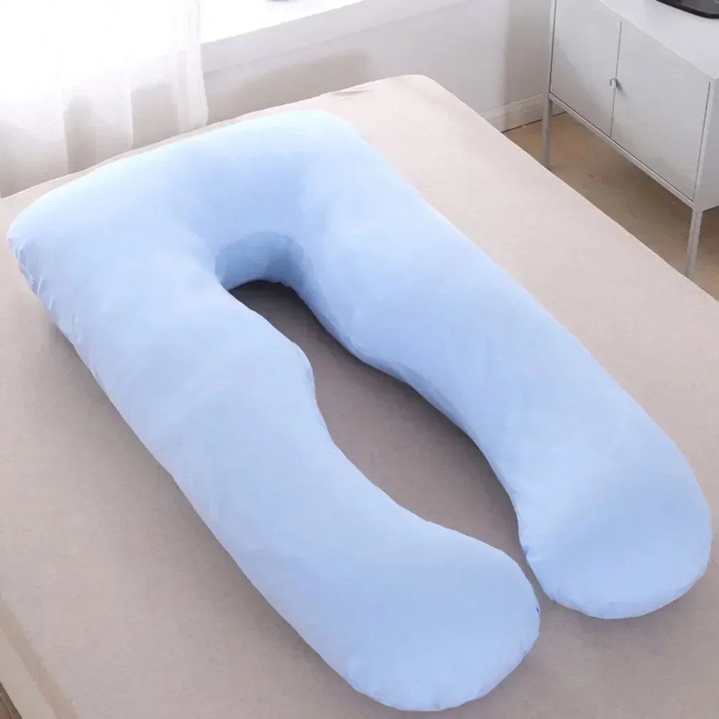 U-Shape Pregnancy Pillow - Enhanced Comfort for Expecting Mothers, Nursing Support, and Breastfeeding Cushion