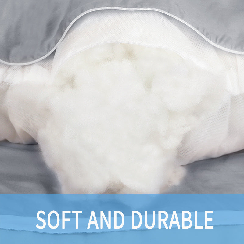 Premium U-Shape Summer Maternity Pillow for Expecting Mothers - Ice Silk Sleep Support